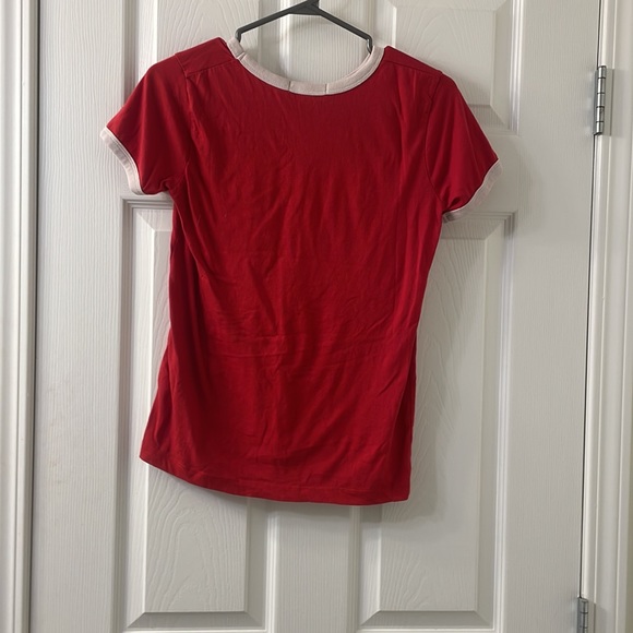 Red t shirt reads “not today” - Picture 2 of 2